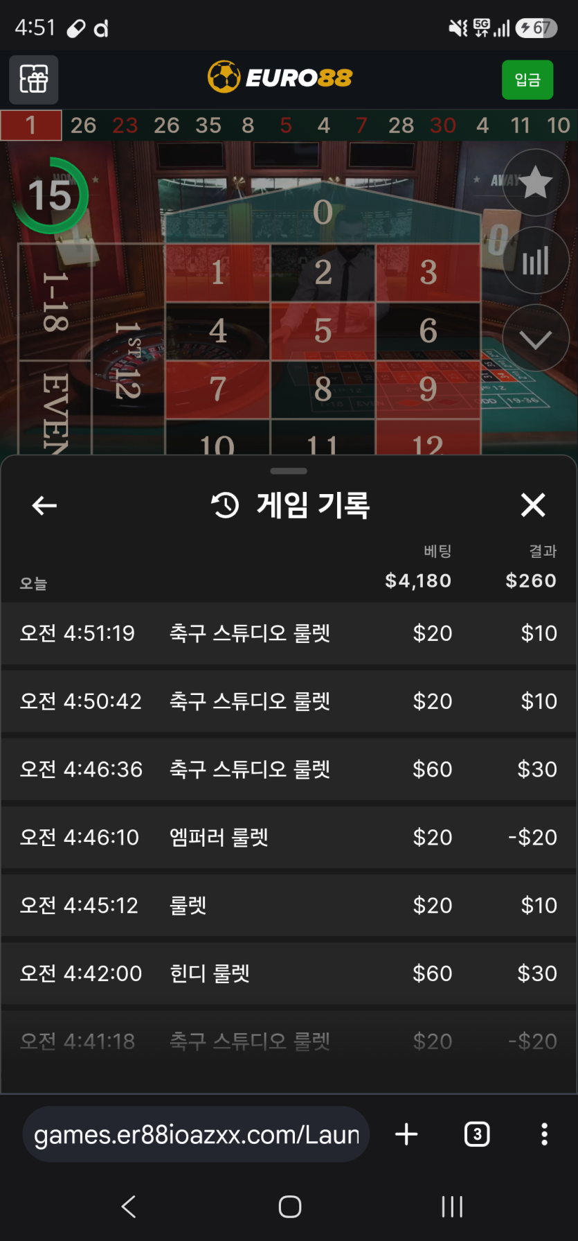 10/31 유로88 후기(0)